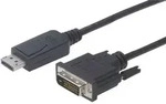 Digitus DisplayPort / DVI Adapterkabel DisplayPort Stecker, DVI-D 24+1pol. Stecker