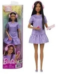 Barbie Fashionista mit lila Streifen