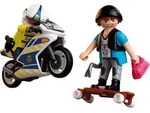 PLAYMOBIL 72079 Verfolgungsjagd mit Motorrad