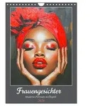 Frauengesichter. Moderne Portraits in &Ouml;loptik (Wandkalender 2026 DIN A4 hoch),