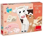 GOULA 4 XXL-Puzzle Tierm&uuml;tter und ihre Babys
