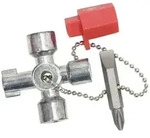 KS Tools 1301010 Mini-Schaltschrankschl&uuml;ssel, 42mm Schaltschrankschl&uuml;ssel