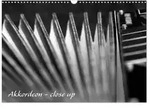 Akkordeon - close up (Wandkalender 2026 DIN A3 quer), CALVENDO Monatskalender