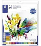 STAEDTLER Acrylfarbe Kartonetui mit 24 x 12ml Acrylfarben 8500 C24