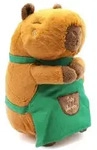 Capybara Barista - Pl&uuml;sch 21 cm