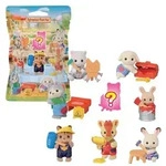 Sylvanian Families 5823 - Baustelle, Sammelfigur Baby Builders Series, 1 St&uuml;ck