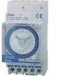 ORBIS Zeitschalttechnik SUPRA D 230V Hutschienen-Zeitschaltuhr analog 230 V/AC