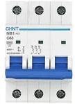 Chint 179710 NB1-63 3P C63 6kA DB Leitungsschutzschalter 3polig 63A 240 V, 415V