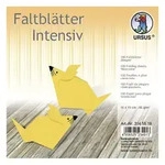 URSUS Faltbl&auml;tter Intensiv, 15 x 15 cm, maisgelb