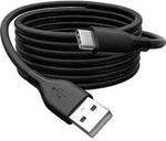 Digitus USB-Kabel USB 2.0 USB-A Stecker, USB-C&reg; Stecker 1.00 m Schwarz Flexibel,