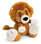 NICI 62743 - Wild Friends, L&ouml;we King Kimari, 35 cm, schlenkernd, Kuscheltier, GREEN