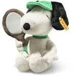 Steiff 024832 - Snoopy Tennis, mehrfarbig, Pl&uuml;sch, 22 cm