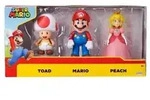 Nintendo Super Mario 3er Pack Mario & Friends, 10 cm