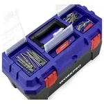 WorkPro WP283002 507 x 254 x259mm Werkzeugkasten unbest&uuml;ckt Blau, Schwarz