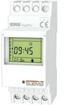 Suevia Zeitschaltuhr f&uuml;r Hutschiene DigiPro 1 Wechsler 16 A 250 V/AC...