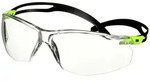 3M SecureFit SF501SGAF-GRN Schutzbrille mit Antibeschlag-Schutz Gr&uuml;n