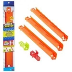 Hot Wheels Track Creator Gerades Trackset, ca. 1 Meter Track-Schnellstecksyste