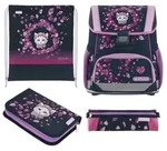 Herlitz Schulranzen Loop Plus, 17 Liter, 900 g, Blossom Dance