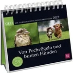 Postkartenkalender 2027: Von Pechv&ouml;geln und bunten Hunden