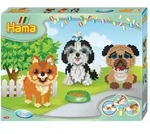 Hama 3157 - Geschenkpackung Hundefreunde, B&uuml;gelperlen midi, 4000 St&uuml;ck