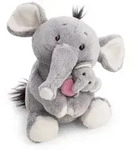 NICI 62842 - Little & Me, Elefant mit Kind und Herz, 20 cm, schlenkernd,...