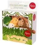 sigikid 42493 - Fingerpuppenset Dschungel, 3er Set
