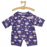 Zapf Creation BABY born Teddy mit Schlafanzug lila leuchtet im Dunkeln