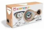 KIDYWOLF - Analoger & digitaler Wecker rosa