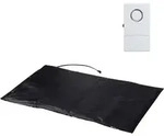PENTATECH Alarmtrittmatte Schwarz 95 dB 33620