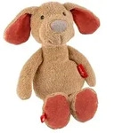 Sigikid 31054 - Natural Friends, Hund, 29 cm, Kuscheltier