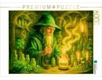 CALVENDO Puzzle Zauberer mischt uralten Trank mit magischen Kr&auml;utern 2000 Teile