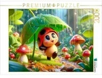 CALVENDO Puzzle Tanz und Spiel im frischen Fr&uuml;hlingsregen 2000 Teile...