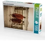 CALVENDO Puzzle M&ouml;nche auf der U Bein Br&uuml;cke 1000 Teile Lege-Gr&ouml;&szlig;e 64x48cm