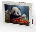CALVENDO Puzzle Mops als Weihnachtsmann 1000 Teile Lege-Gr&ouml;&szlig;e 64x48cm...