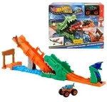 Hot Wheels Monster Trucks Krokodil Crash Challenge