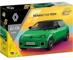 COBI 24674 - Renault 5 E-Tech (Green), Bausatz 1:35, 78 Klemmbausteine