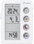 Renkforce RF-4883628 Wecker Wei&szlig; Medikamenten-Erinnerung