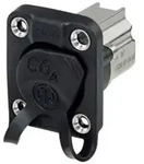 Neutrik Durchgangs-Einbaubuchse NE8FDX-P6-W Buchse, Einbau Polzahl Sensoren 8P8C