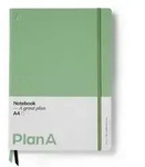 Notizbuch A4 Hardcover Punktiert Sage Green