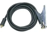 Lorch 551.0120.0 Werkst&uuml;ckleitung mit Massezange und Stecker