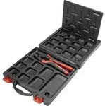 TOOLCRAFT PZ-500 Crimpzange ohne Crimpeinsatz, mit Systemkoffer