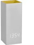 TFA Dostmann 60.2041.15 Quarz Tischuhr Grau, Gelb