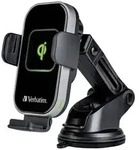 Verbatim Induktions-Ladeger&auml;t 15 W FWC-02 Qi Fast Wireless Car Charger 49553