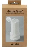 Creativ Company Silikonform, Gerippter Zylinder mit B&ouml;gen, H 12,5 cm, D 6 cm,...
