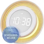 Techno Line WT479 Quarz Tischuhr Wei&szlig;