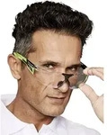 Ekastu 277 389 Schutzbrille inkl. UV-Schutz, mit Antibeschlag-Schutz Gr&uuml;n,...