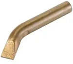 TOOLCRAFT TO-7766193 L&ouml;tspitze Mei&szlig;elform, gebogen Spitzen-Gr&ouml;&szlig;e 22 mm