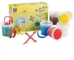 Kinder Soft Knete Basic Plus 6 x 150 gr. mit Zubeh&ouml;r