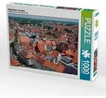 CALVENDO Puzzle Hildesheim von oben 1000 Teile Lege-Gr&ouml;&szlig;e 64x48cm Foto-Puzzle...