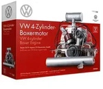 FRANZIS 67308 - Originalgetreuer 200-Teile-VW-Boxermotorbausatz, Soundmodul mit
